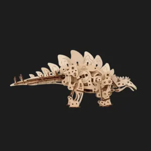 Деревянный 3D конструктор UGEARS Стегозавр (70222)