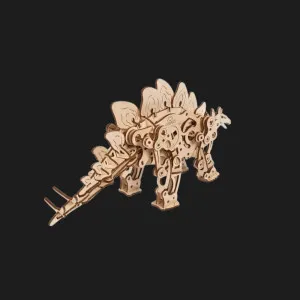 Деревянный 3D конструктор UGEARS Стегозавр (70222)