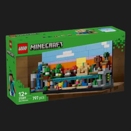 Конструктор LEGO Minecraft Мінібіоми (21589)