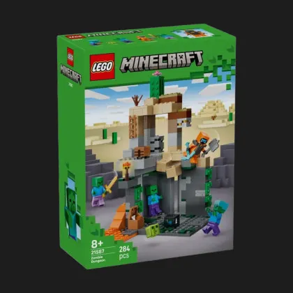 Конструктор LEGO Minecraft Підземелля зомбі (21587)