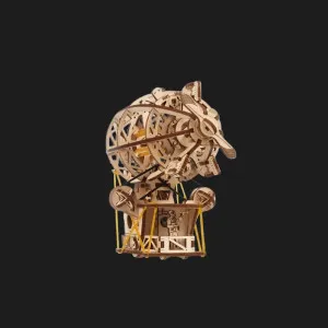 Деревянный 3D конструктор UGEARS Стимпанк Дирижабль (70226)