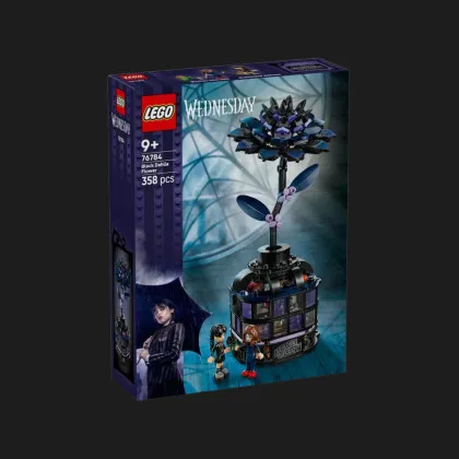 Конструктор LEGO Wednesday Цветок черной георгины (76784)