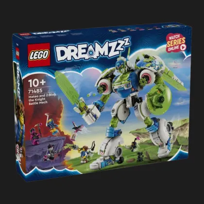Конструктор LEGO DREAMZzz Матео и рыцарский боевой робот Зет-Блоб (71485)