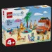 Конструктор LEGO Bluey Пляж и семейная поездка на автомобили Блуи (11202)