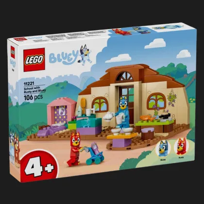 Конструктор LEGO Bluey Школа с Расти и Блуи (11221)
