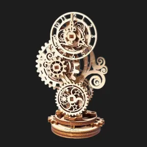 Деревянный 3D конструктор UGEARS Стимпанк-часы 2.0 (70219)