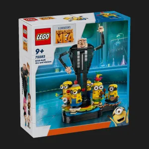 Конструктор LEGO Despicable Me Ґру й посіпаки з кубиків (75582)