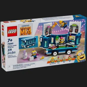 Конструктор LEGO Despicable Me Музичний автобус для вечірок Посіпак (75581)