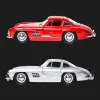 Автомодель Bburago — Mercedes-Benz 300 Sl (1954) в асортименті, 1:24 (Silver, Red) (18-22023)