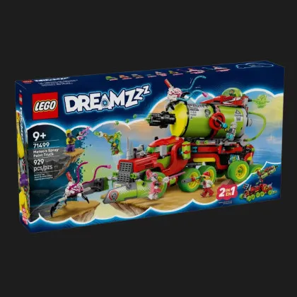 Конструктор LEGO DREAMZzz Грузовик Матео с аэрозольной краской (71499)