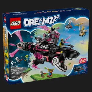 Конструктор LEGO DREAMZzz Ужасающая подлодка «Акула» (71500)