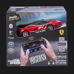 Автомобиль на дистанционном управлении Maisto Tech — Ferrari FXX-K EVO, 1:41 (82651 (23020)) (Red/Black)