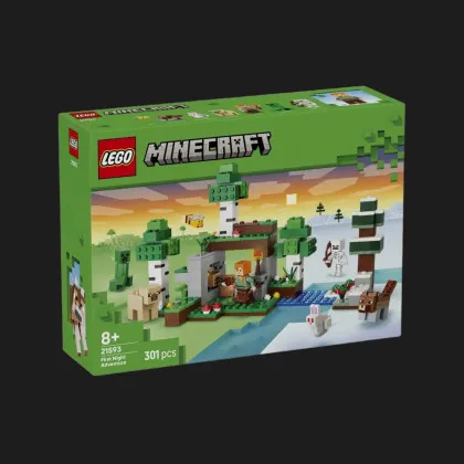 Конструктор LEGO Minecraft Приключение в первую ночь (21593)