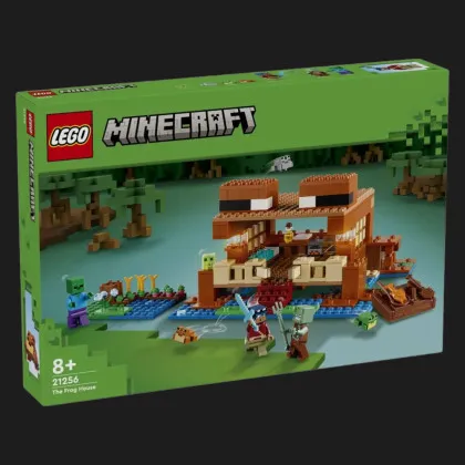 Конструктор LEGO Minecraft Дом в форме лягушки (21256)