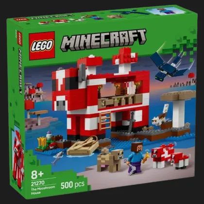 Конструктор LEGO Minecraft Грибной дом (21270)