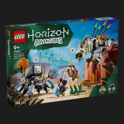 Конструктор LEGO Other: Aloy і Varl против Shell-Walker и Sawtooth (77037)