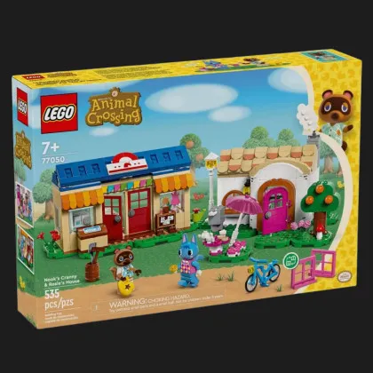 Конструктор LEGO Animal Crossing Ятка «Nook's Cranny» и дом Рози (77050)