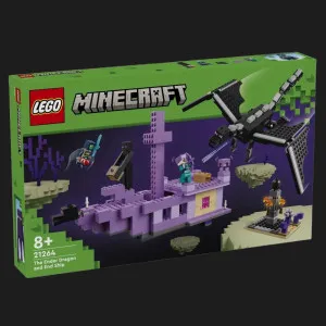 Конструктор LEGO Minecraft Дракон Енду і Корабель Краю (21264)