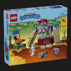 Конструктор LEGO Minecraft Сутичка з пожирачем 420 деталей (21257)