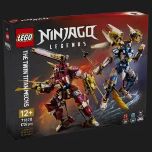 Конструктор LEGO Ninjago Близнюки роботи Титани (71870)