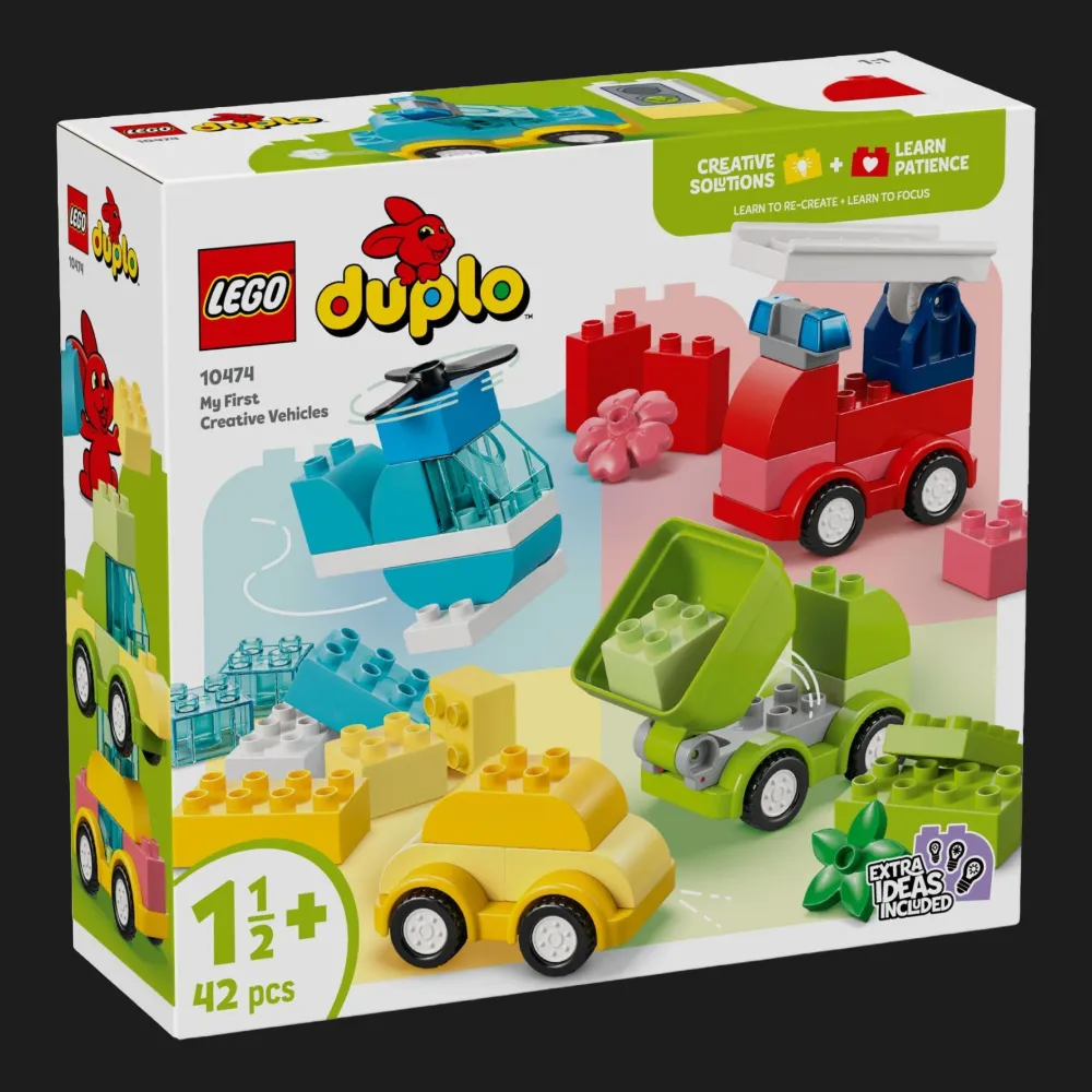 Конструктор LEGO DUPLO My First Творчі транспортні засоби (10474)