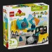 Конструктор LEGO DUPLO Town Будівельна техніка 3 в 1 (10475)