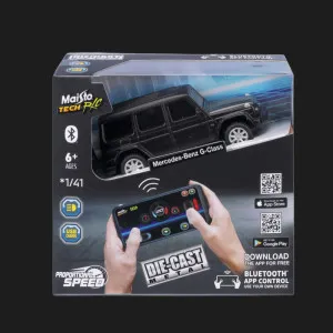 Автомобиль на дистанционном управлении Maisto Tech — Mercedes-Benz G-Class, 1:41 (82651 (23006)) (Black)