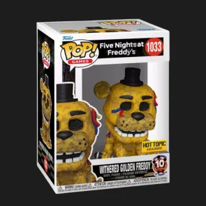 Фігурка Funko Pop! серії 5 ночей у Фредді —  Поламаний Золотий Фредді (83091)