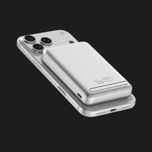 Зарядное устройство Power Bank WiWU Mega Pro Qi2 10000mAh, 45W, Wi-P090 (Silver) в Хмельницком