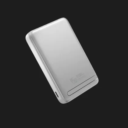 Зарядное устройство Power Bank WiWU Mega Pro Qi2 10000mAh, 45W, Wi-P090 (Silver)