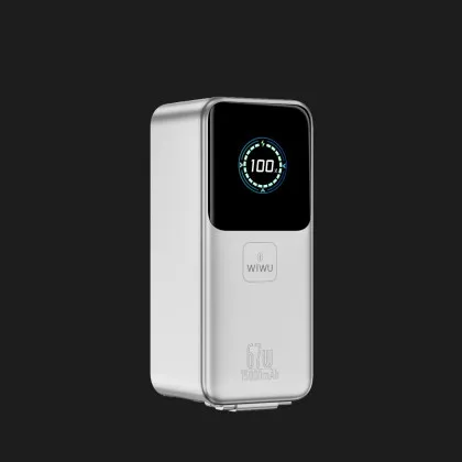 Зарядное устройство Power Bank WiWU Mega 15000mAh, 67W PM501 (Silver)