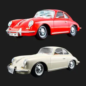  Автомодель Bburago Porsche 356B (1961) в ассортименте (1:24) (18-22079)