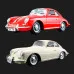 Автомодель Bburago Porsche 356B (1961) в асортименті (1:24) (18-22079)
