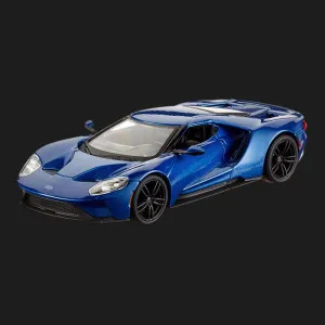 Автомодель Bburago — Ford GT в ассортименте, 1:32 (Blue Metallic, Silver Metallic) (18-43043)
