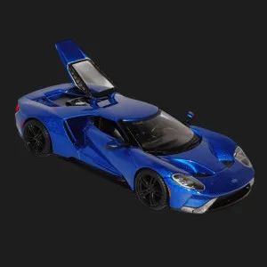 Автомодель Bburago — Ford GT в ассортименте, 1:32 (Blue Metallic, Silver Metallic) (18-43043)