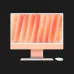 б/у Apple iMac 24 with Retina 4.5K, Apple M4, 256GB, 10 CPU / 10 GPU, 16GB RAM, Orange (MWV83) (2024) (Хороший стан)