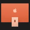 б/у Apple iMac 24 with Retina 4.5K, Apple M4, 256GB, 10 CPU / 10 GPU, 16GB RAM, Orange (MWV83) (2024) (Хороший стан)