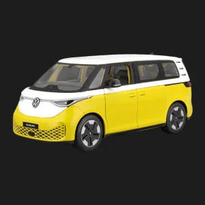 Машинка Maisto 2023 Volkswagen ID. Buzz (1:24) (32914 white/yellow)