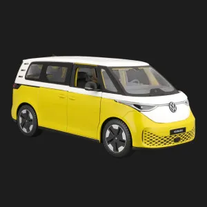 Машинка Maisto 2023 Volkswagen ID. Buzz (1:24) (32914 white/yellow)