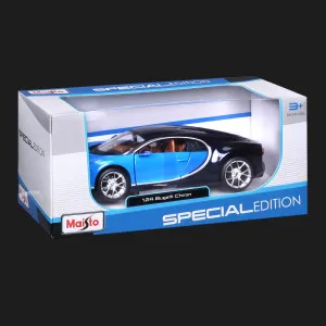 Машинка Maisto Bugatti Chiron (1:24) (31514 met. blue)