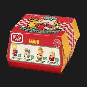 Колекційна фігурка 10/10 Toys LuLu the Piggy Burger Express Movable Series (LULU1310)