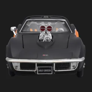 Машинка Maisto Harley-Davidson Custom1970 Chevrolet Corvette (1:24) (32160/32193)