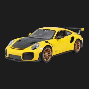 Машинка Maisto Porsche 911 GT2 RS (1:24) (31523 yellow)
