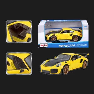 Машинка Maisto Porsche 911 GT2 RS (1:24) (31523 yellow)