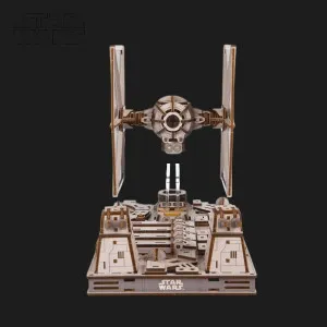 Деревянный 3D конструктор UGEARS ТИЕ истребитель (70270)