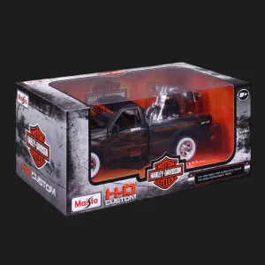 Набор Maisto Harley-Davidson: машинка (1:27) 1999 Ford F-350 Super Duty Pickup, мотоцикл (1:24) (32181)