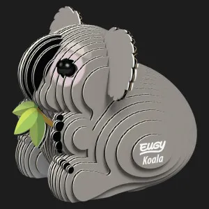 Збірна 3Д модель Eugy Зоопарк: Коала (XEG-016)