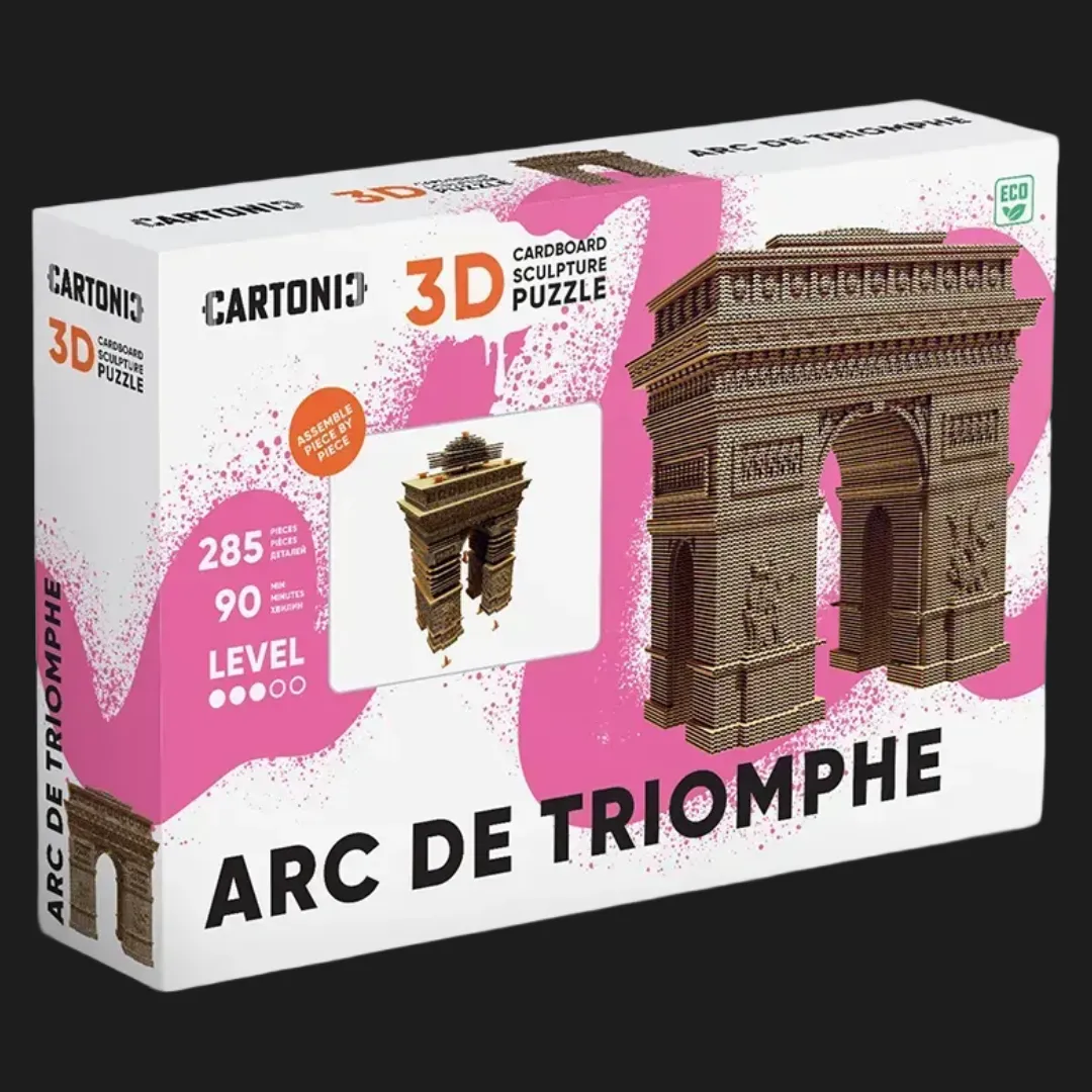 Картонний 3D пазл-конструктор Cartonic Тріумфальна арка (Париж) (Arc de Triomphe Paris) (CARTARCP)