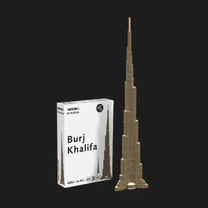 Картонный 3D-пазл-конструктор Cartonic Бурдж Халифа (Бурдж Халифа) (CARTBURJ)