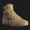 Картонний 3D пазл-конструктор Cartonic Високі кеди (High top sneaker) (CARTHTSNK)